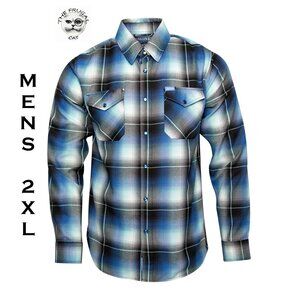 DIXXON FLANNEL - AKUMAL Flannel Shirt - Men's 2XL